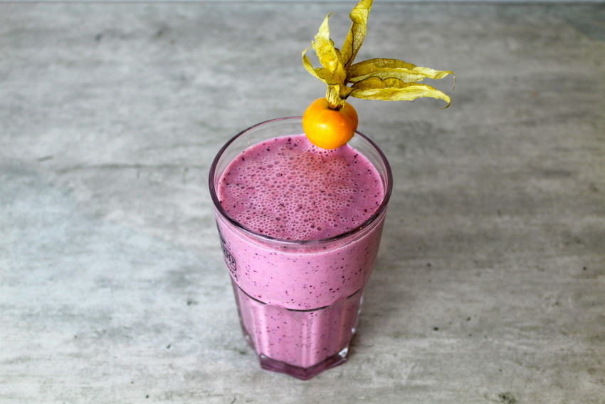 Pink Whey Protein Smoothie